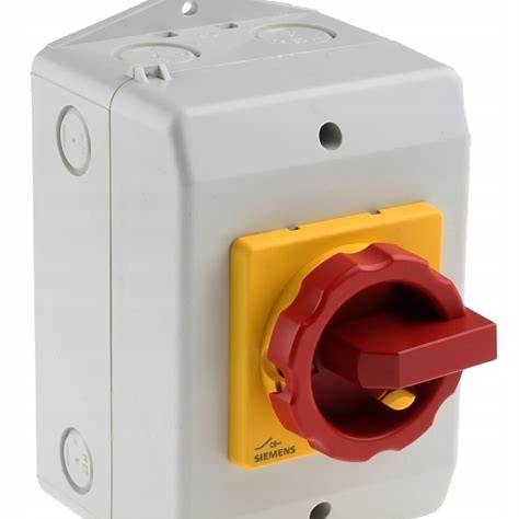 Siemens 3LD2164-0TB53 Izolační odpojovač 25 A 690 V Ac 3P IP65