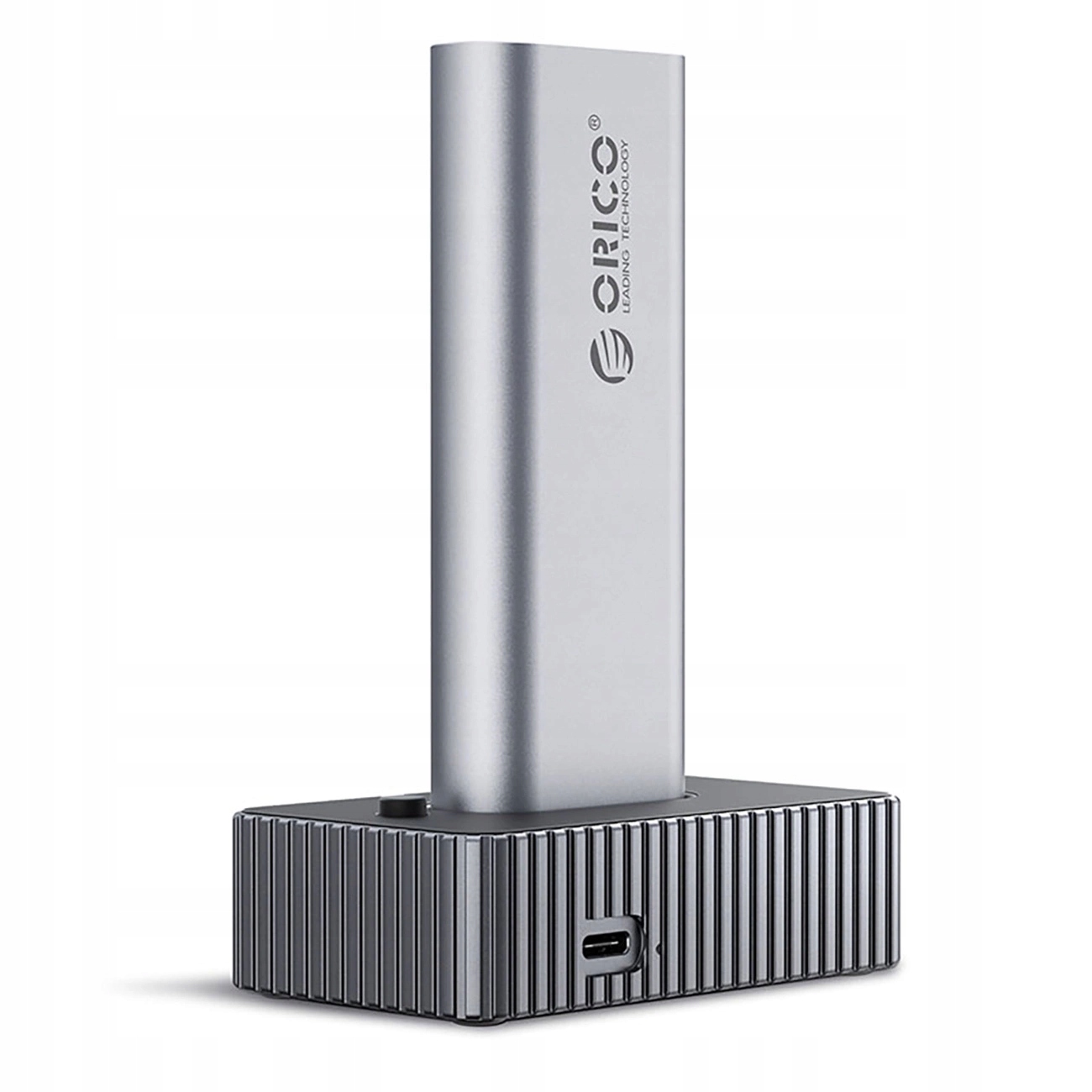 Dokovací stanice Orico IT18C3 pro disk M.2 NVMe/SATA šedá