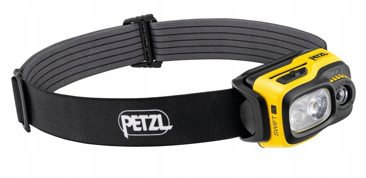 PETZL Latarka Czołowa SWIFT RL Pro Line Profesjonalna Czarna Żółta — miniatura 6