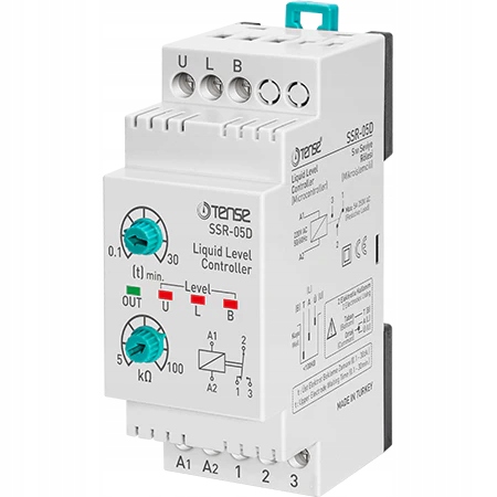 Regulátor výšky hladiny, hladinoměr do vrtu s časovačem spínače hladiny Ss