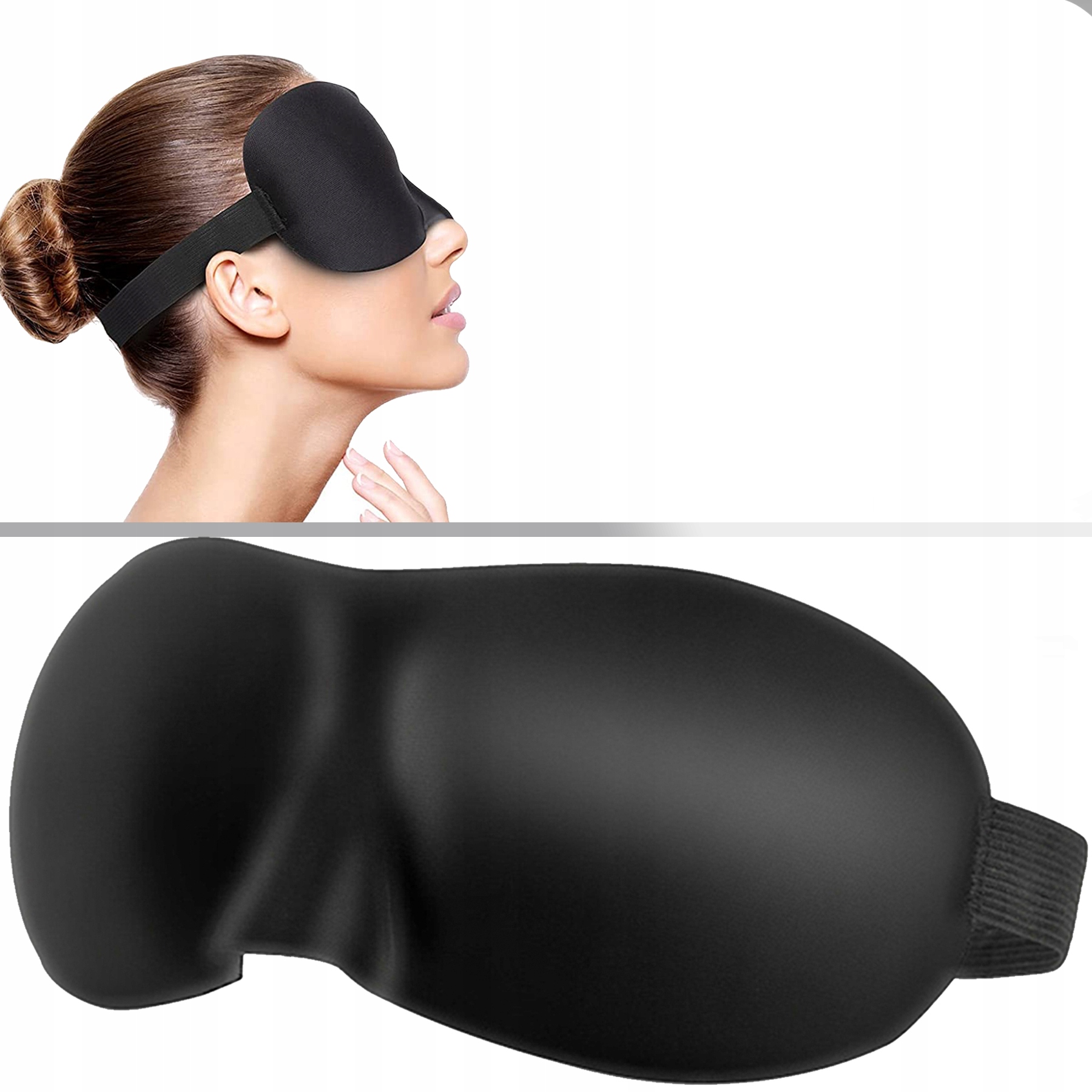 

Maska Do Spania Opaska Na Oczy Waya 3D Komfort Sen