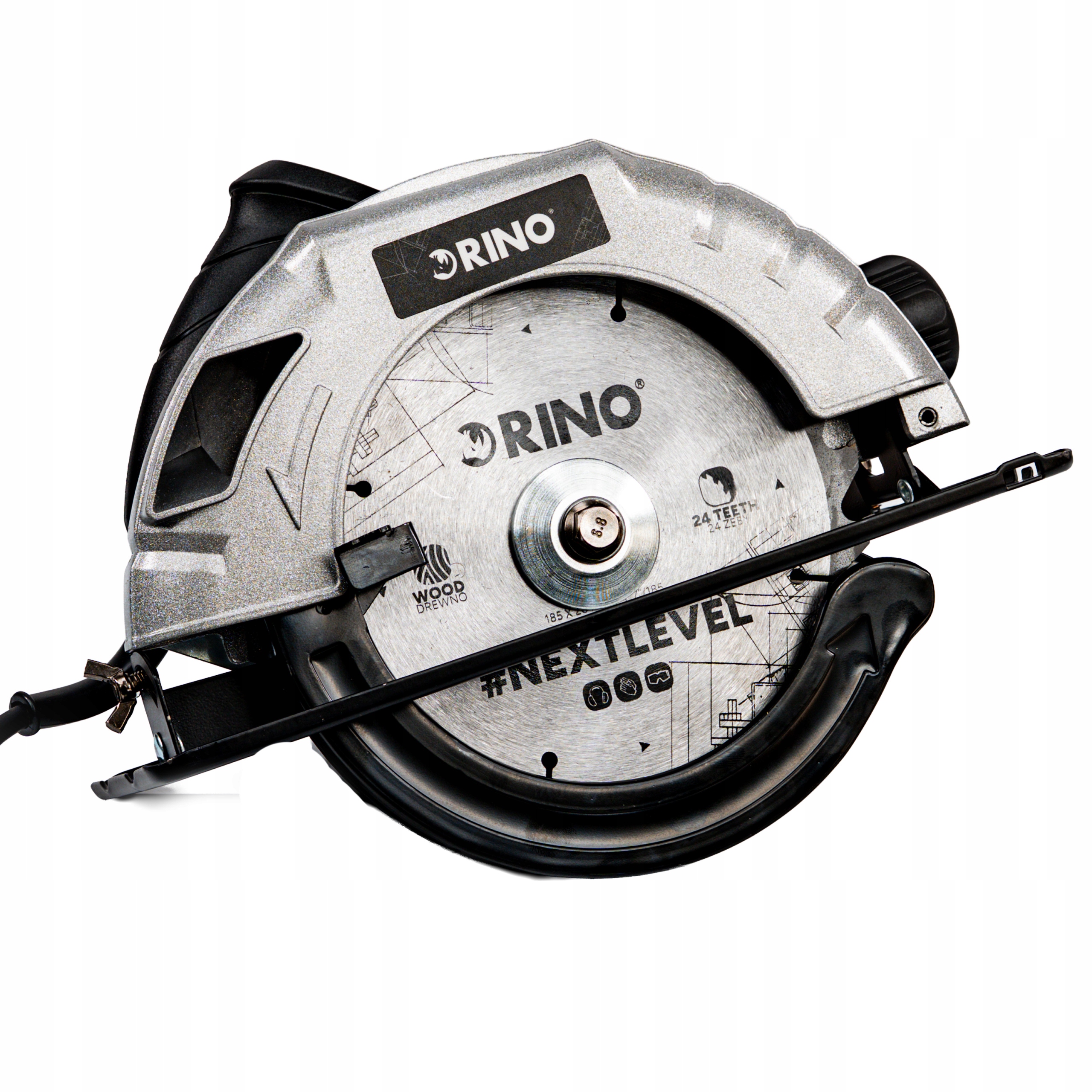 Pila na dřevo, elektrická kotoučová pila rino 1380 s kotoučem 185 mm