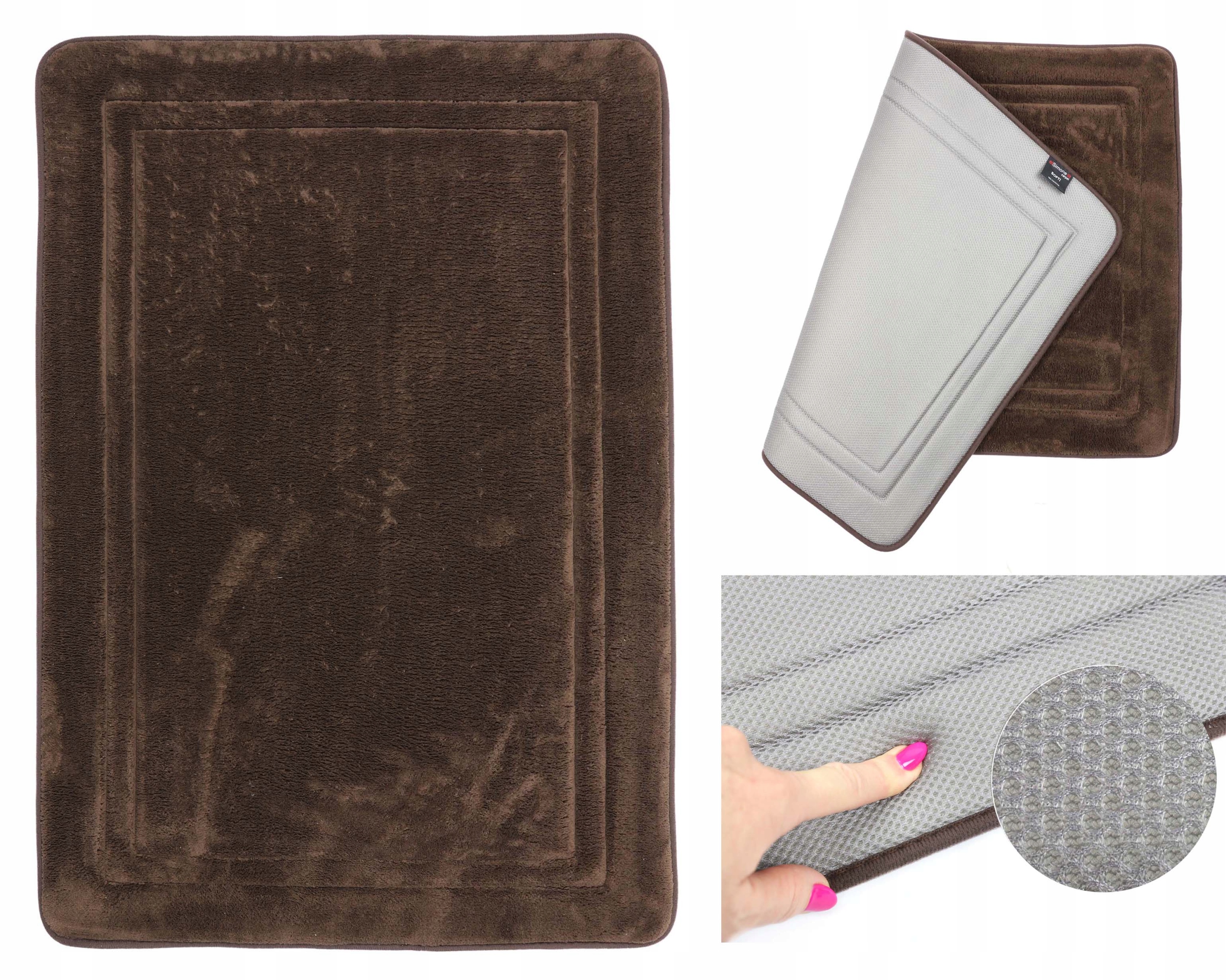 Koberec 60x90 cm Silný, Savý, Měkký Paměťový Ideální Dárek