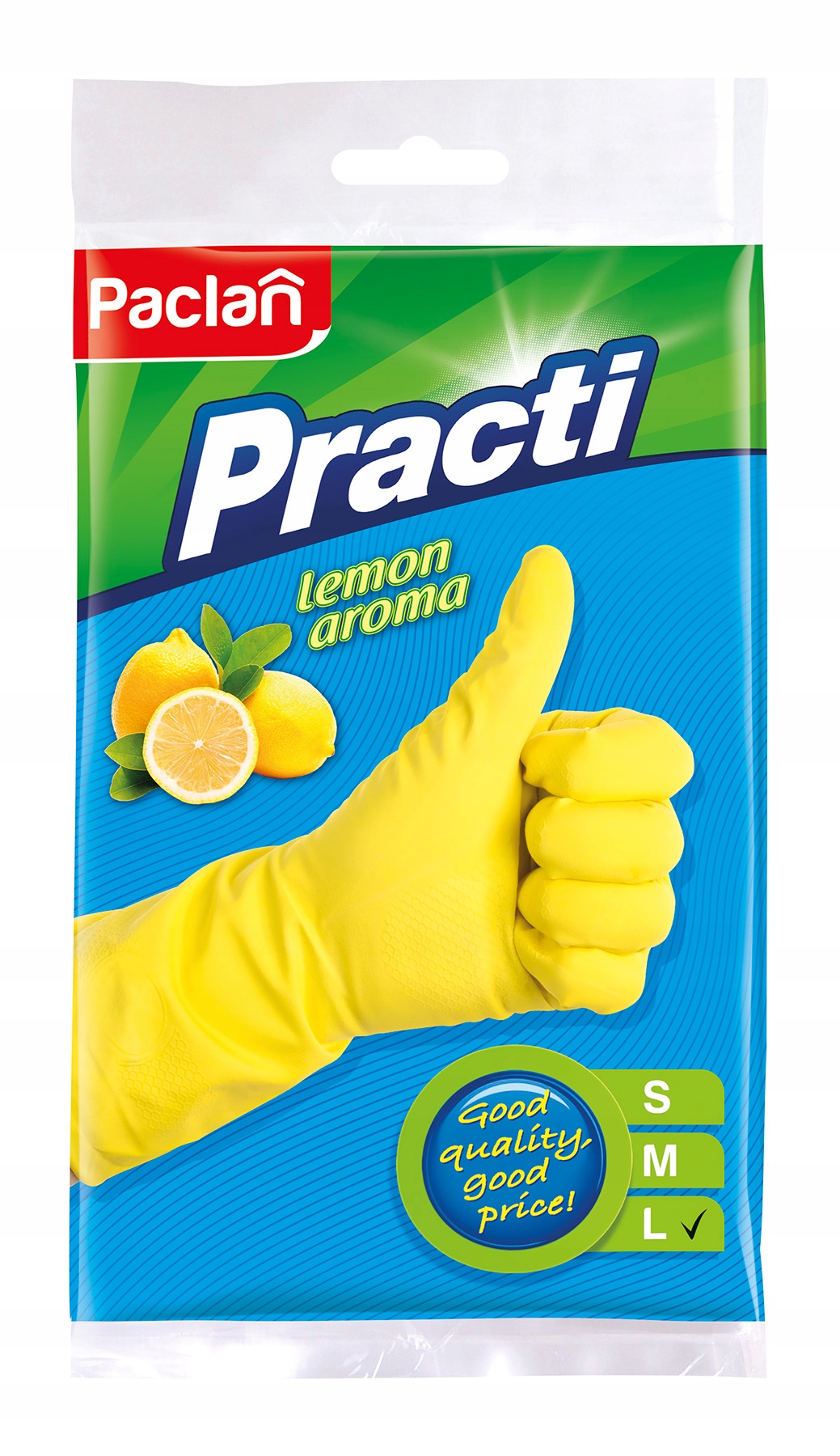 PACLAN REKAWICE GUMOWE L Zapach Cytrynowy Stan opakowania oryginalne