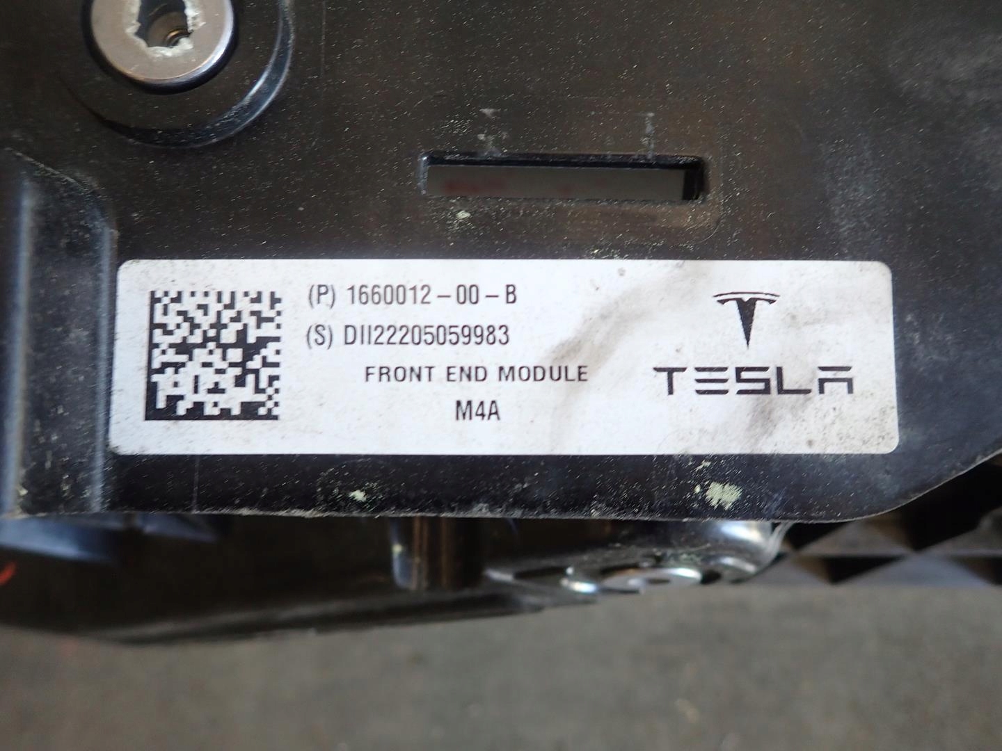 support panel for radiators TESLA Y 2020- 1660012-00-B