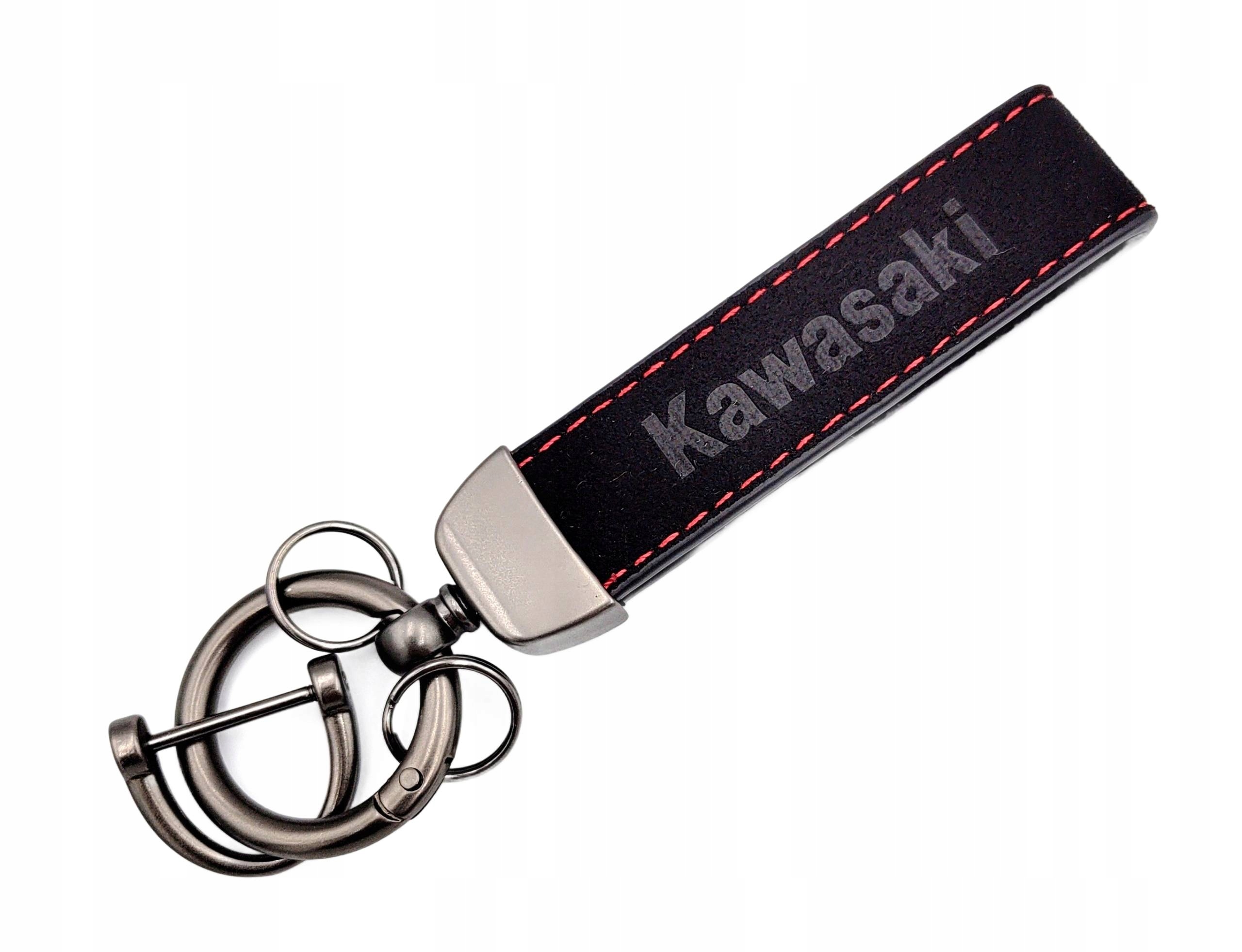 Kawasaki Brelok motocyklowy Kawasaki Breloczek do kluczy Smyczka Kawasaki