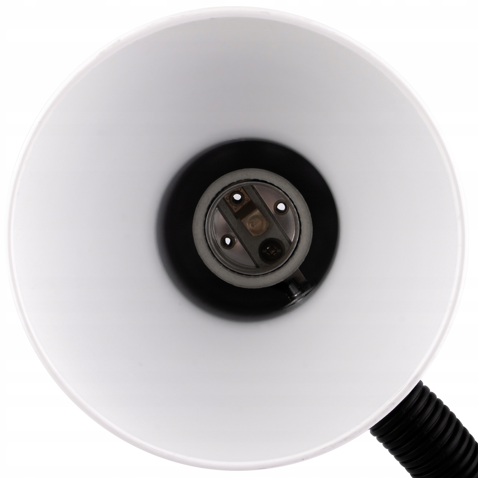 Lampka Biurkowa Szkolna Regulowana Na Biurko Nocna Stojąca E27 Lampa Kolor biały
