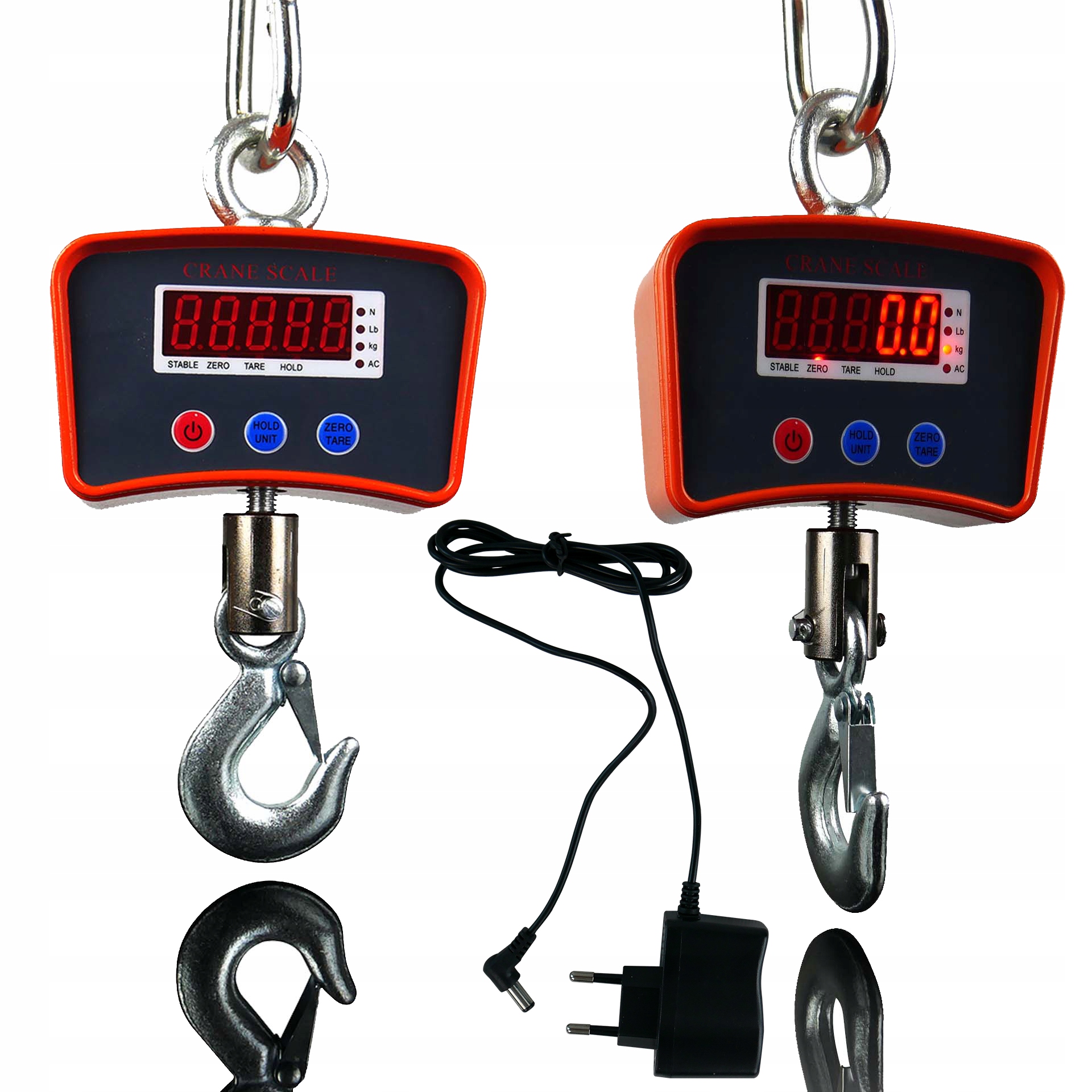 

Waga elektroniczna hakowa 1t magazynowa 1000kg