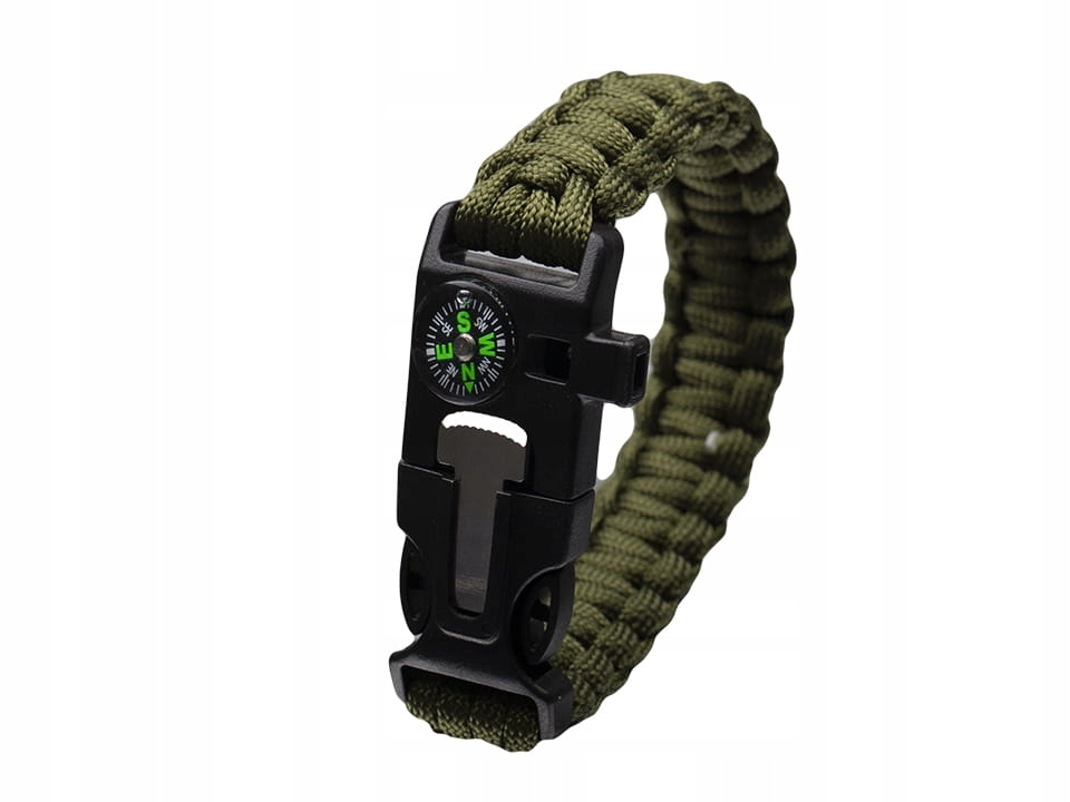 

Bransoletka Survivalowa 5W1 Krzesiwo BR-003