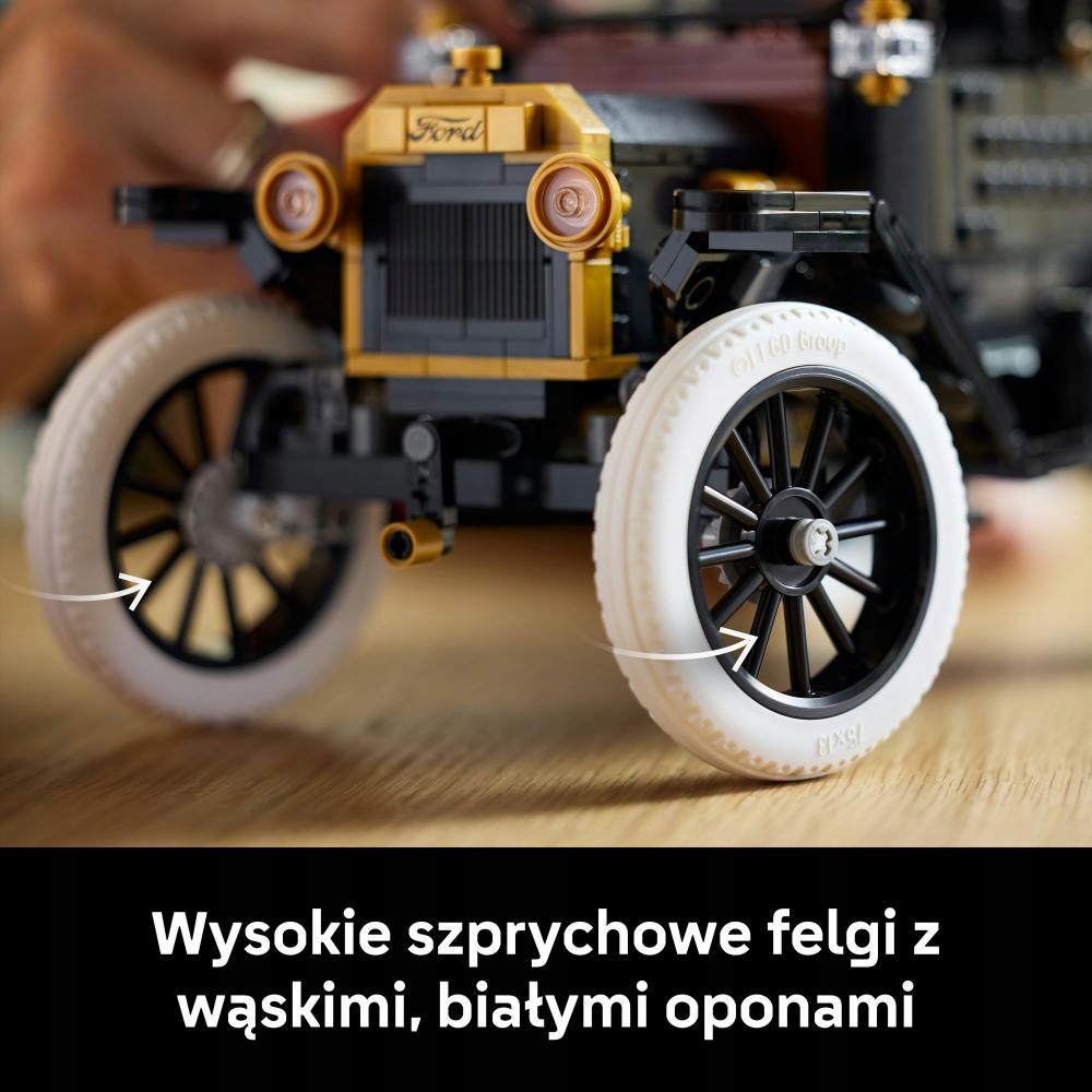 LEGO 11376 ICONS Ford Model T Кількість деталей 1060