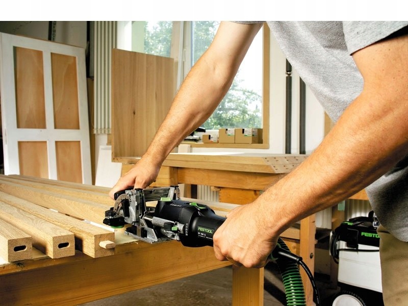 Frezarka do połączeń DOMINO Festool DF 500 Q-Set 576420 Długość przewodu zasilającego 3 m