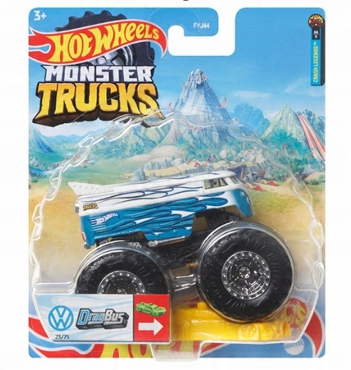 

Hot Wheels Monster Truck Wv Drug Bus HHG77
