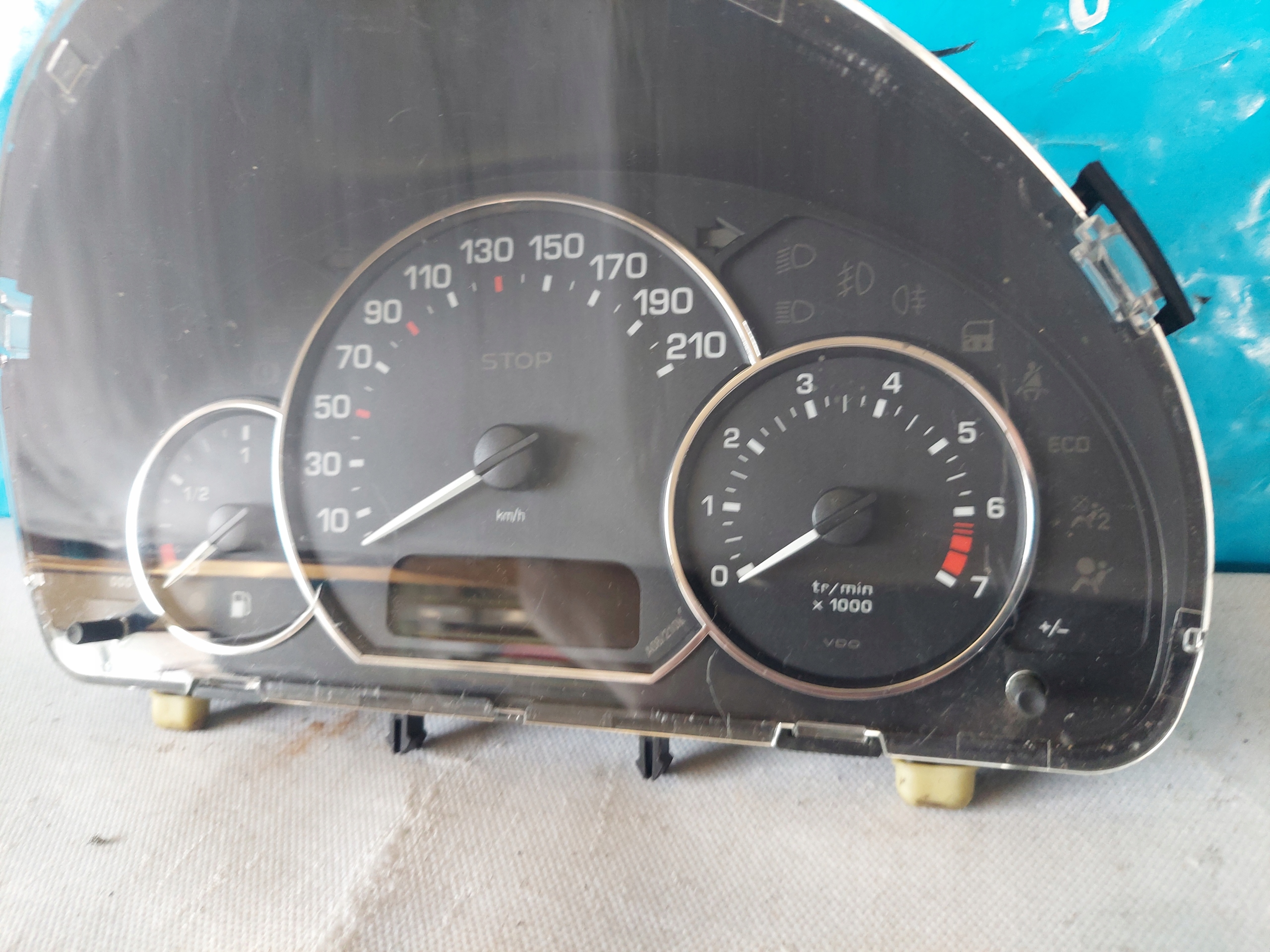 dials clock PEUGEOT 1007 1.4 B 9658241580