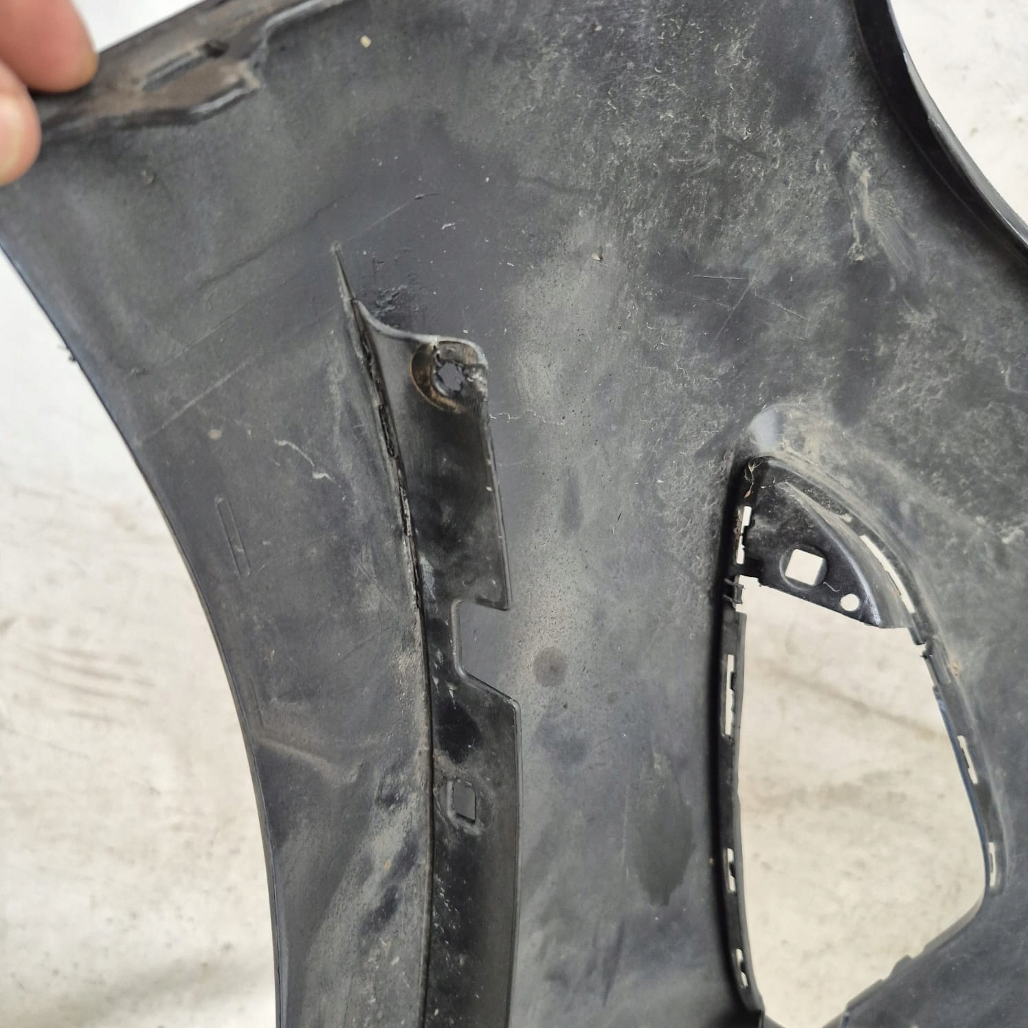 FORD FIESTA MK8 17- bumper front front without DZIUR H1BB-17K819-A