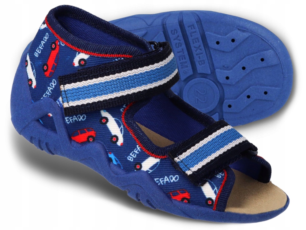 

Befado Kapcie Sandałki Skóra 350p038 (19-26) r 24