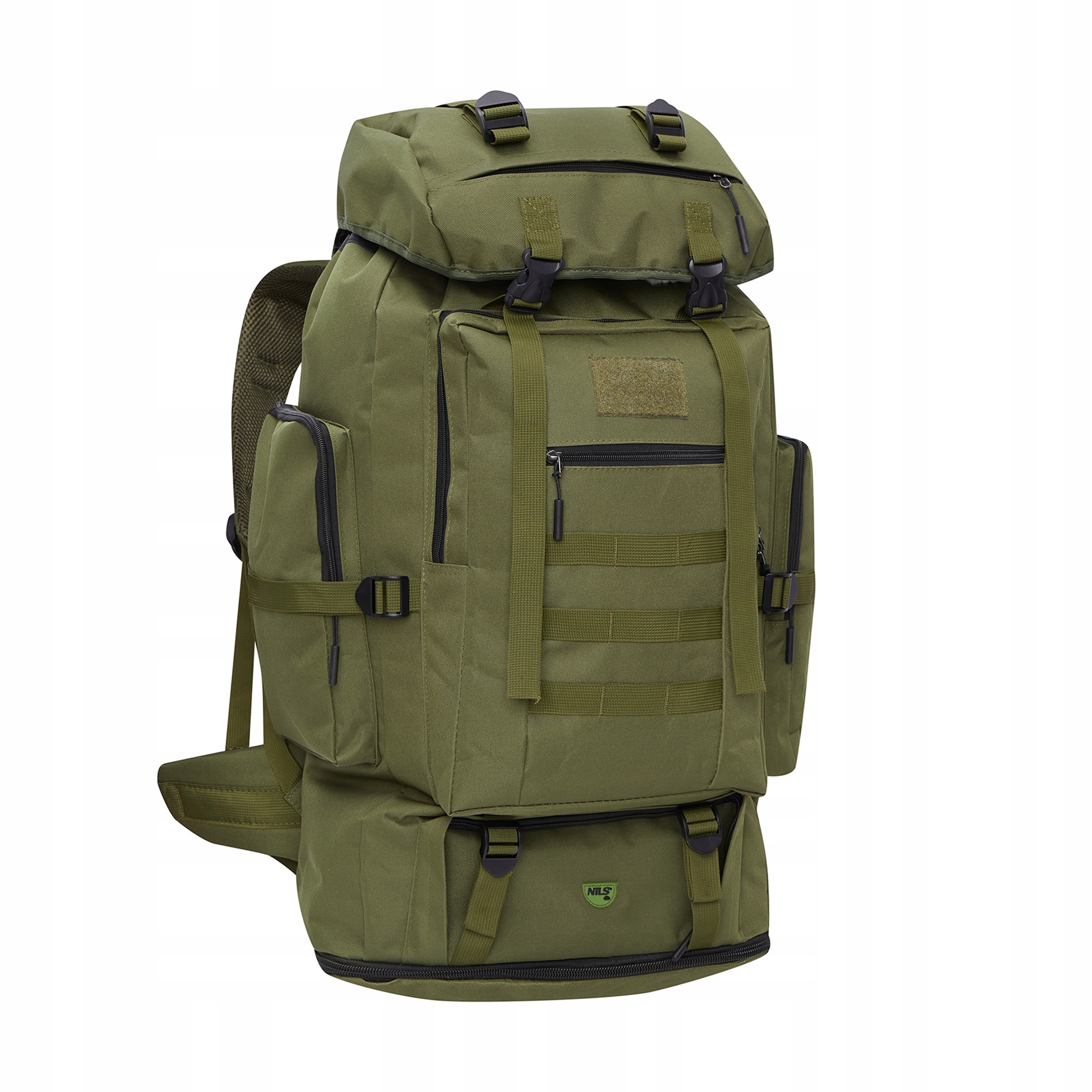 Plecak taktyczny zielony Magnum 100L militarny trekkingowy Nils Camp