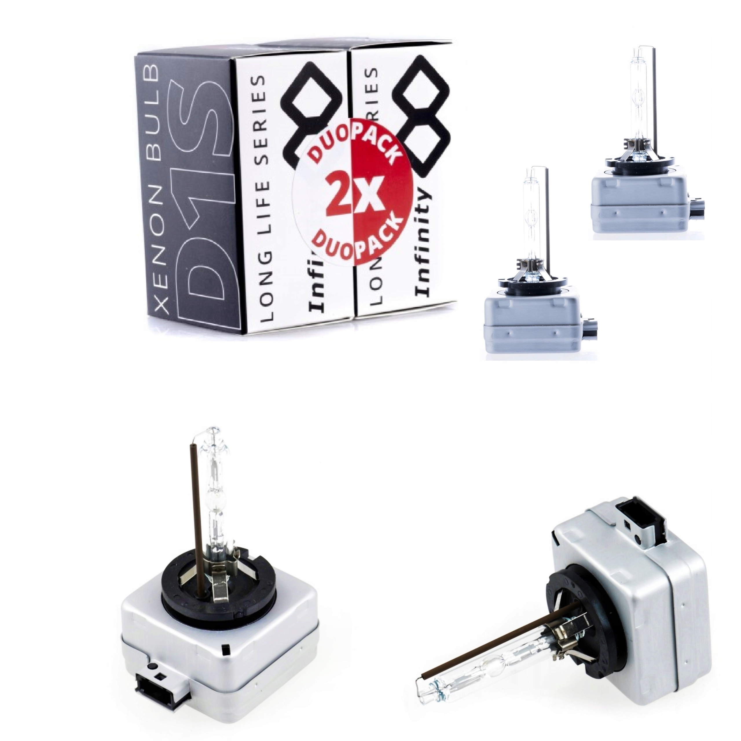 2x Žarovka Xenon D1SLL Longlife Duopack 4800K