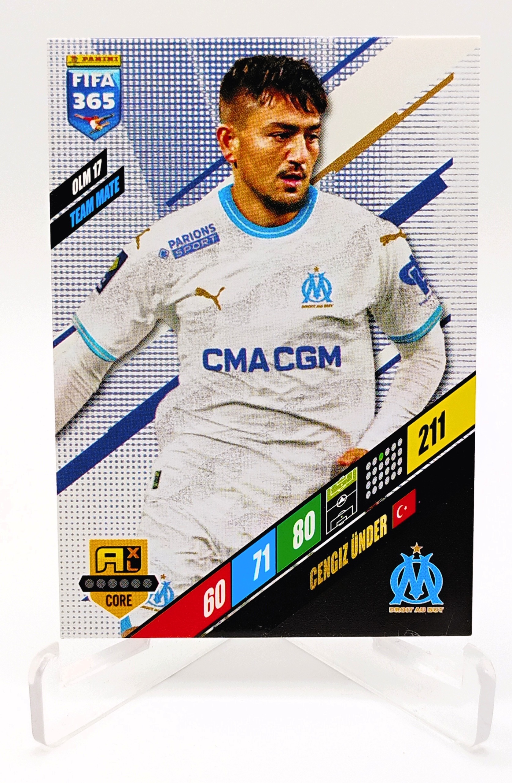 Panini Fifa 2024 Base Card OLM17 Cengiz Under Olympique Marseille
