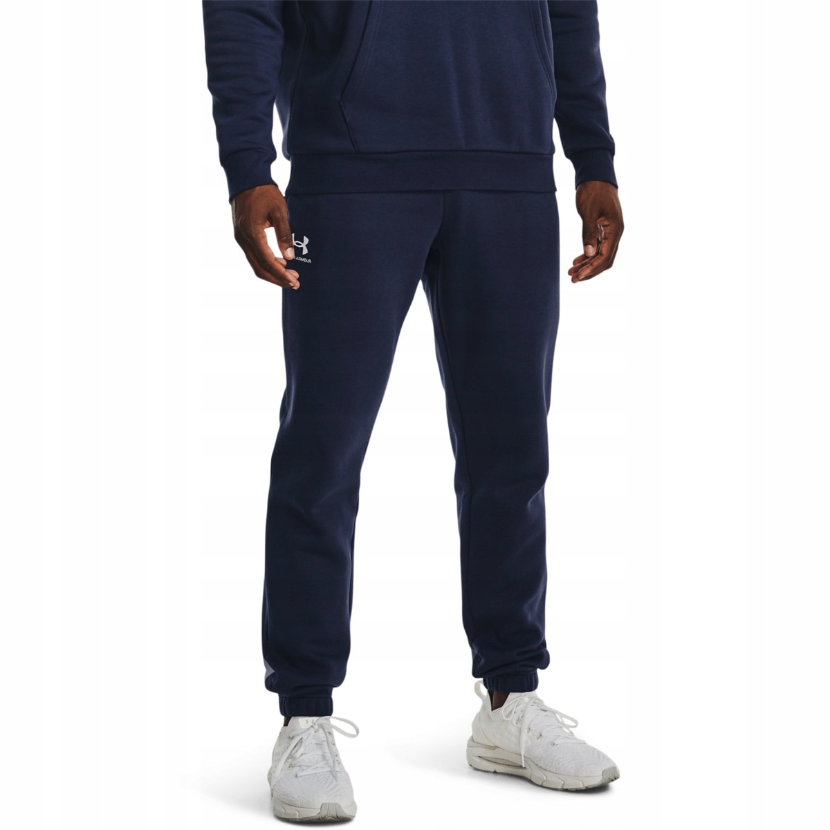 Under Armour Tepláky Ua Essential Fleece Jogger-NVY modrá