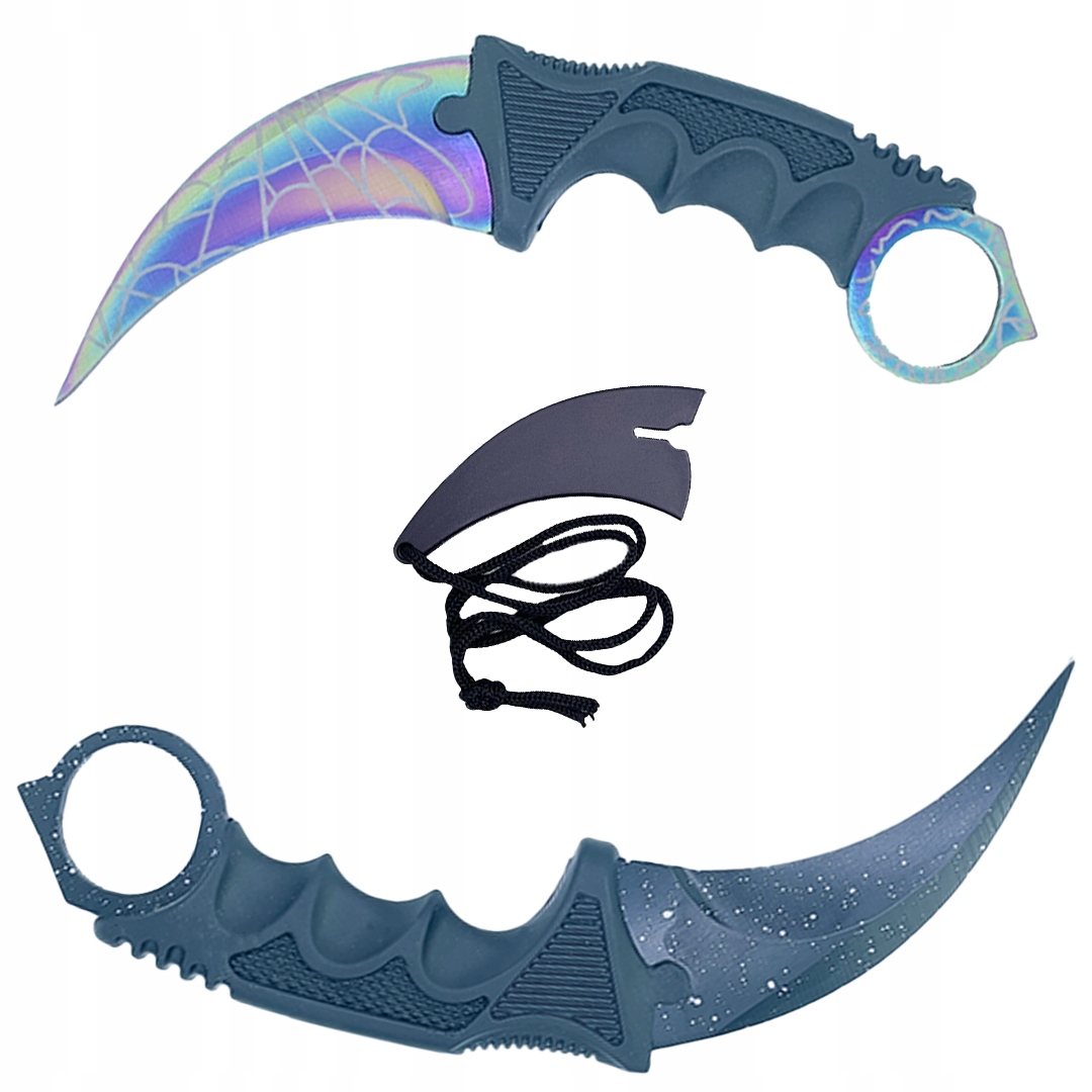 

Zestaw 2x Karambit Cs Go Treningowy Survivalowy