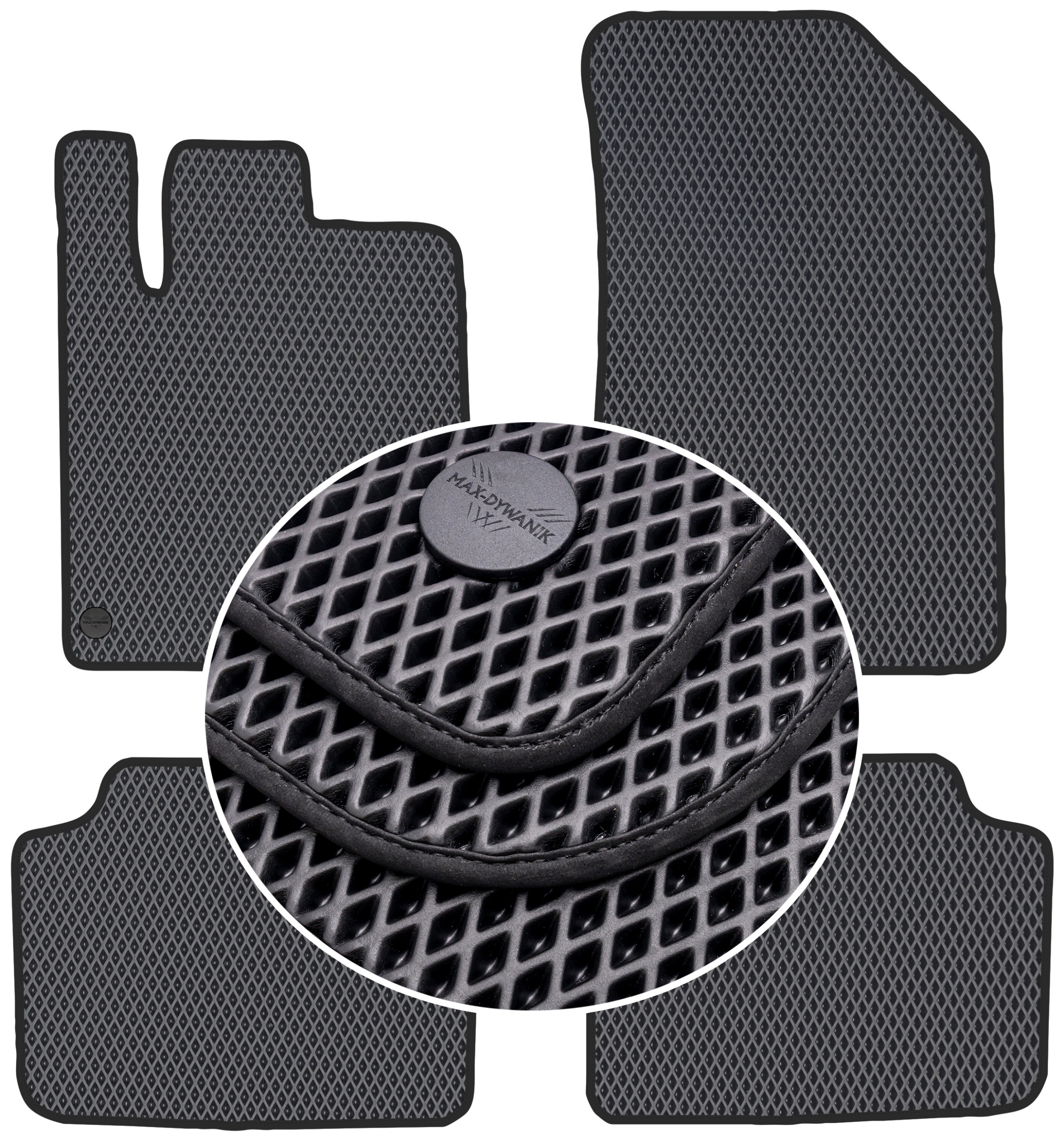 Citroen C5 I 2001-2008 Koberce Eternity Čierne