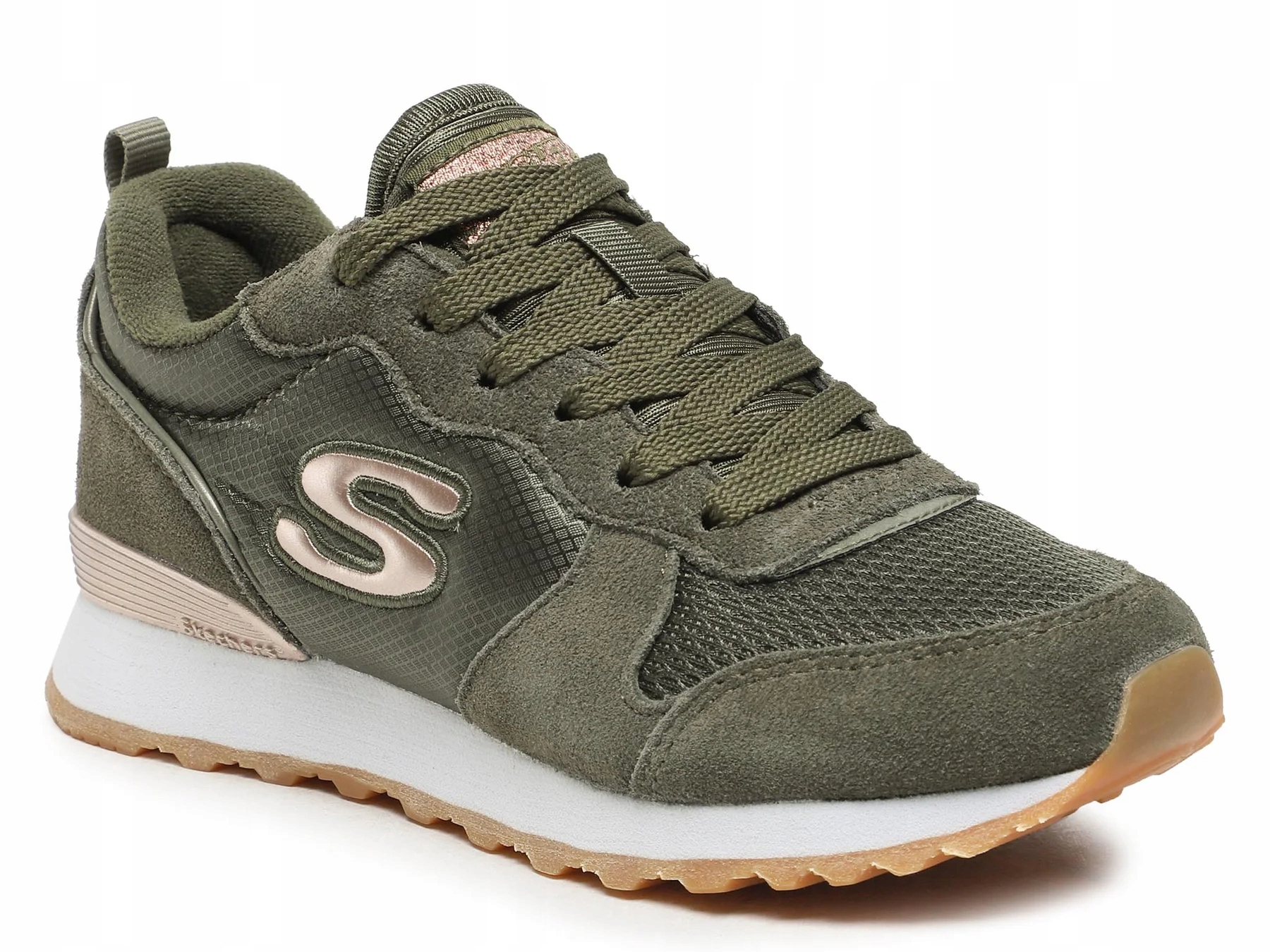 Dámské boty Skechers Retros-og 85 111-OLV 38 Tenisky Přírodní Kůže