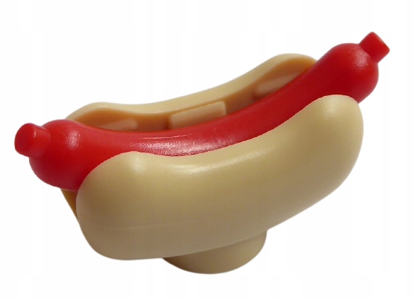 

Lego Jedzenie Hot Dog, Bułka+Kiełbaska 25386/33078