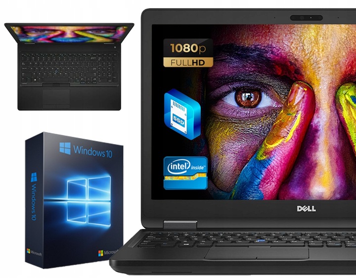 

Dell 15.6 i5 2x2,8GHz Turbo Ssd 1TERA 32GB Fullhd