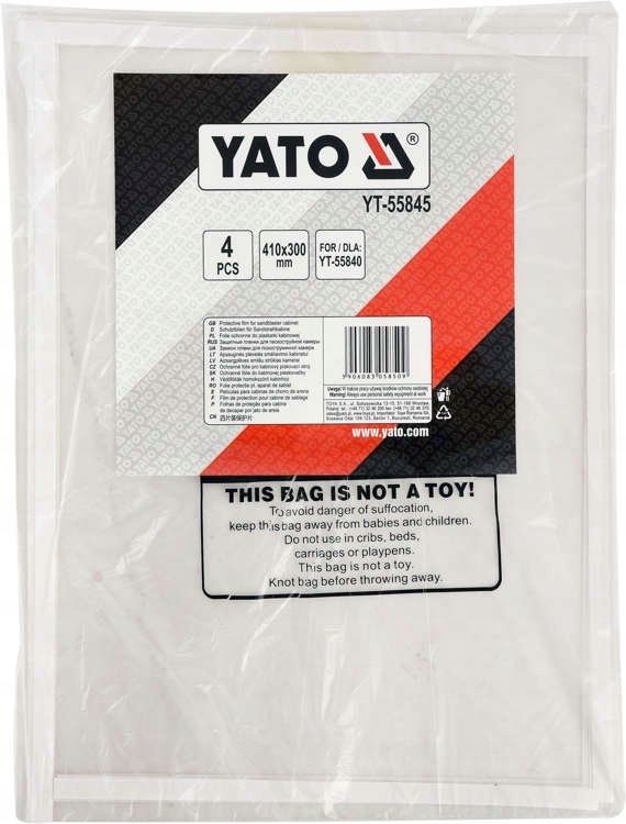 FOLIA OCHRONNA DO PIASKARKI KABINOWEJ YT-55840 Marka Yato