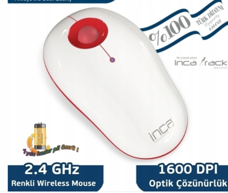 Myszka bezprzewodowa Inca vivre sensor optyczny