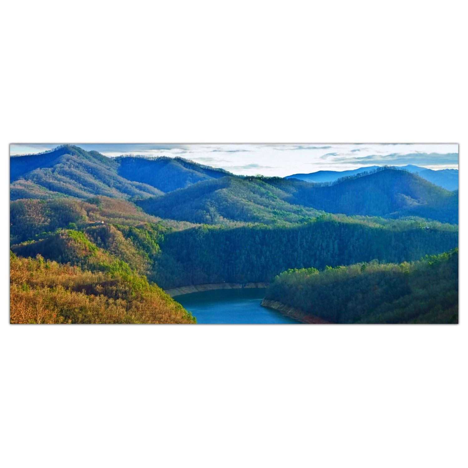 

Hartowany Obraz Szklany Jezioro Góry Natura 125x50