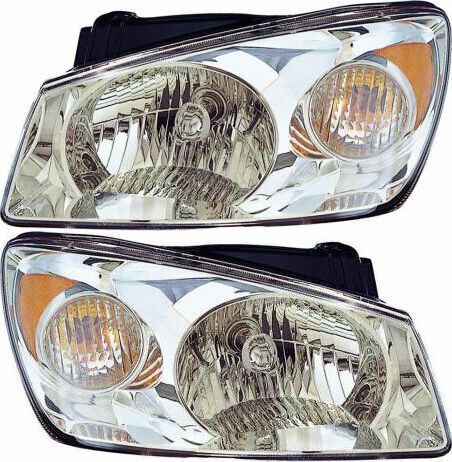 РЕФЛЕКТОРЫ ФАРЫ L+ПРАВ. KIA CERATO И LIFTBACK H4 КОМПЛЕКТ