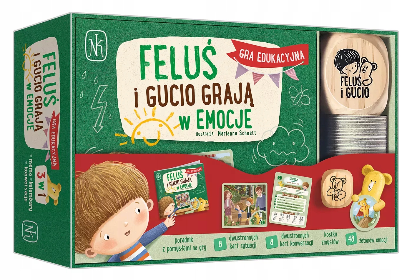 Gra Feluś I Gucio Grają W Emocje Edukacyjna Dla Dzieci Uczucia Zabawa
