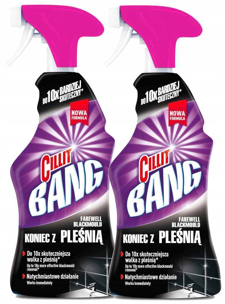 

Cillit Bang Koniec z Pleśnią spray 2 x 750ml