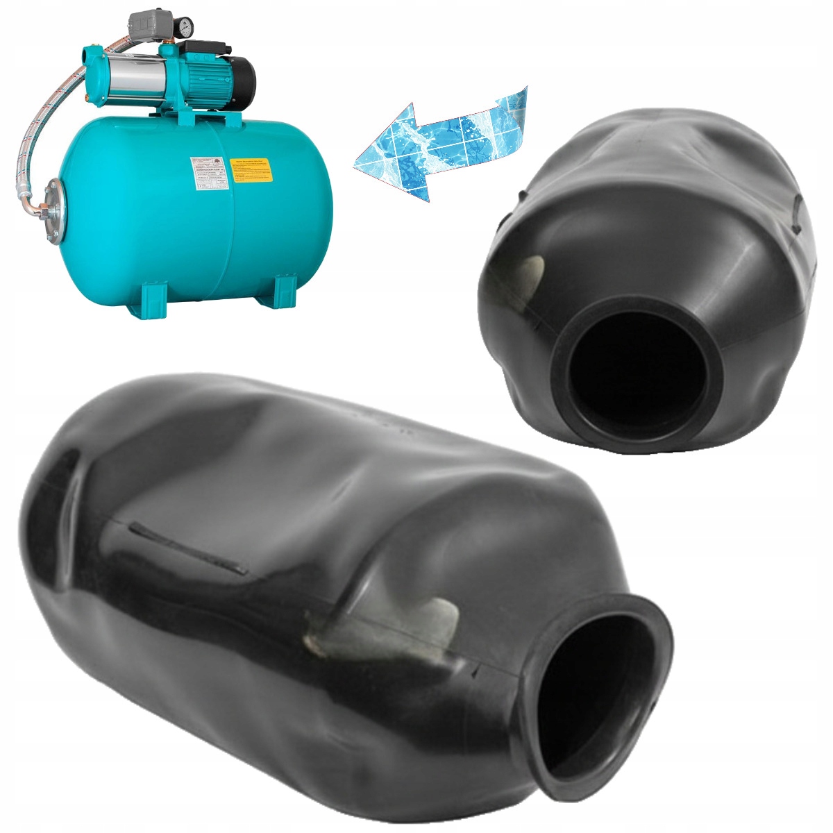 Membrána membránová guma pre nádrž na hydrofor Mhi 2200 Inox 100L Omnigena