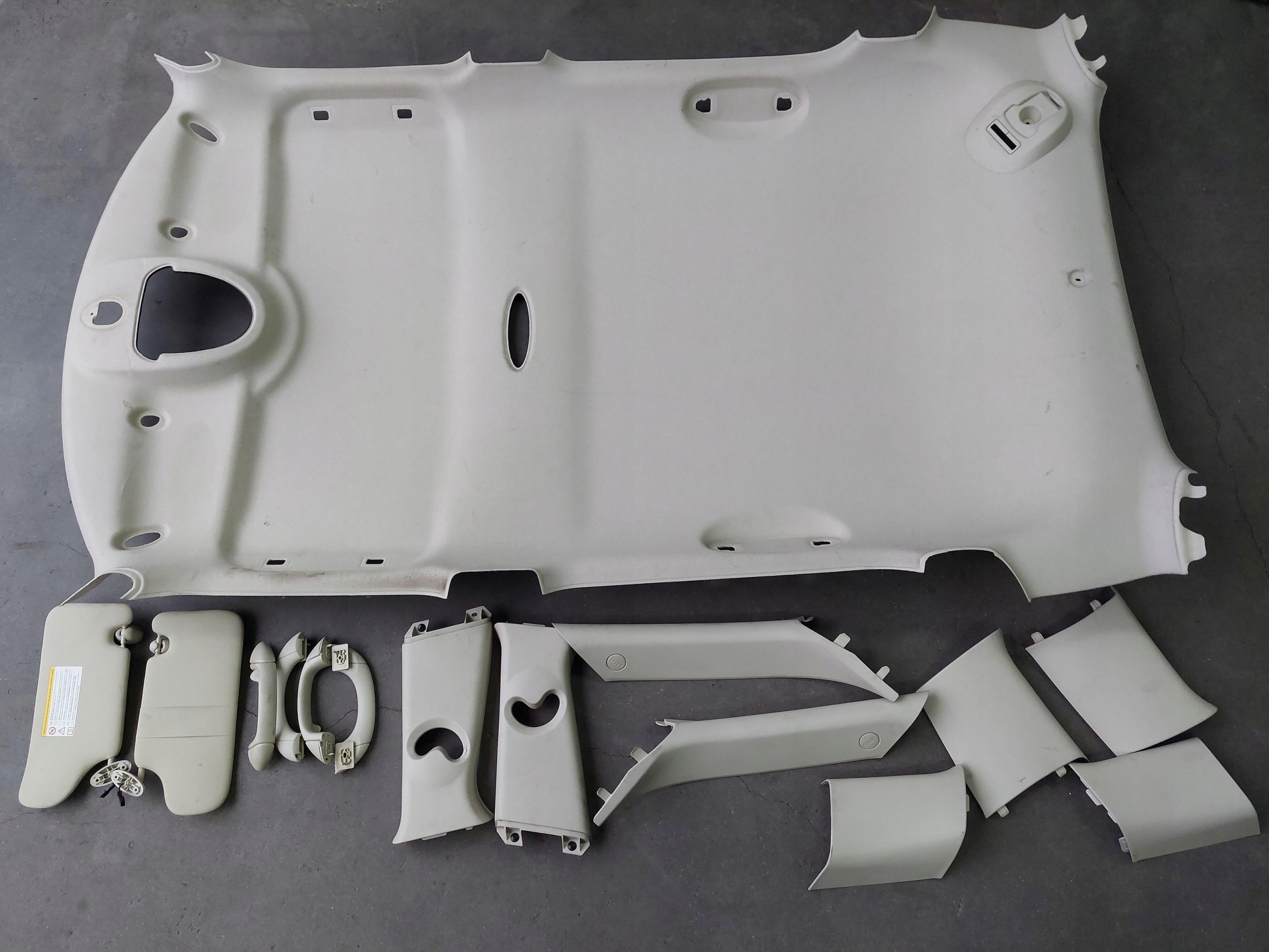 CIELO INTERNO parasole completa MINI COUNTRYMAN R60