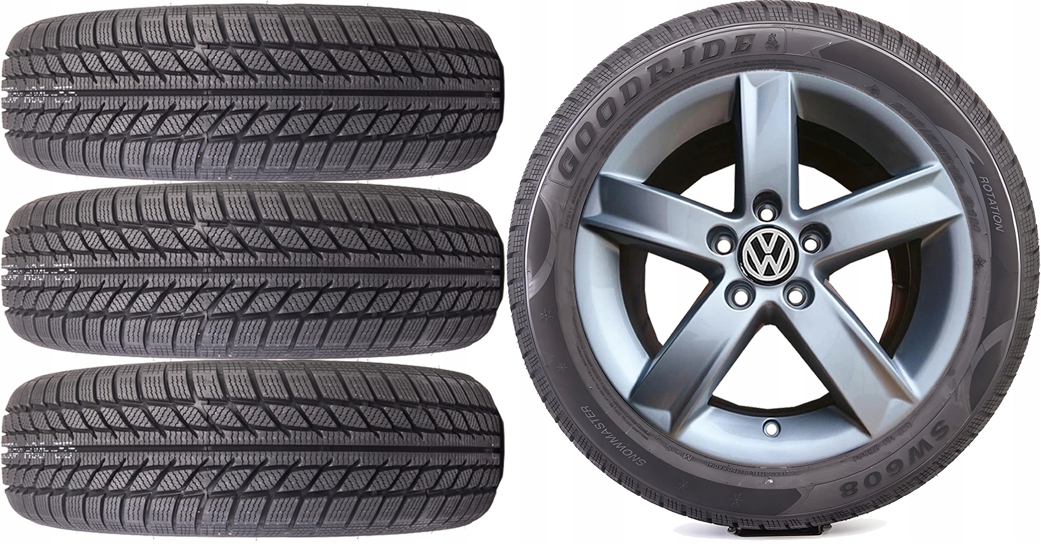 НОВЫЕ КОЛЕСА ЗИМА VW Golf Плюс В 5 Goodride 2055r16