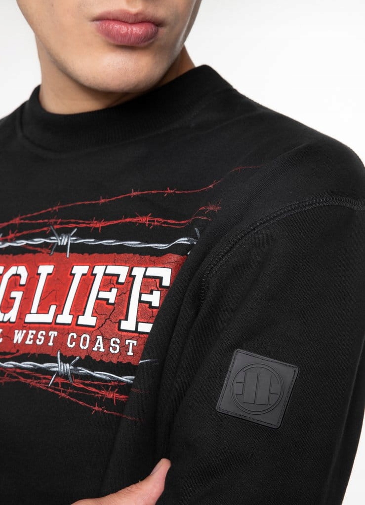 Bluza Pit Bull męska Thug Life PitBull crewneck L Rękaw długi rękaw