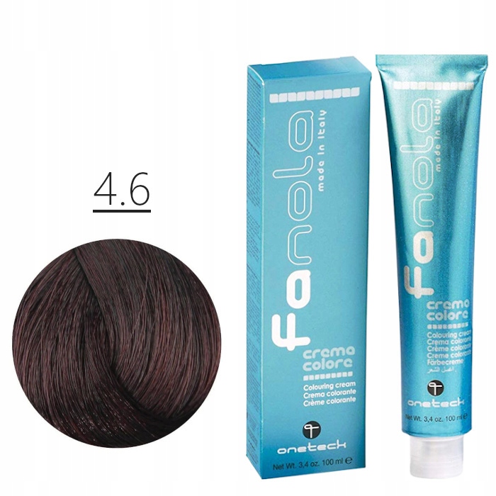 Fanola Crema Farba 100ml kolor 4.6