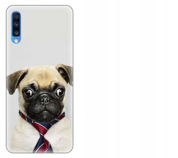 

Etui pokrowiec Samsung Galaxy A70 Pies mops szczen