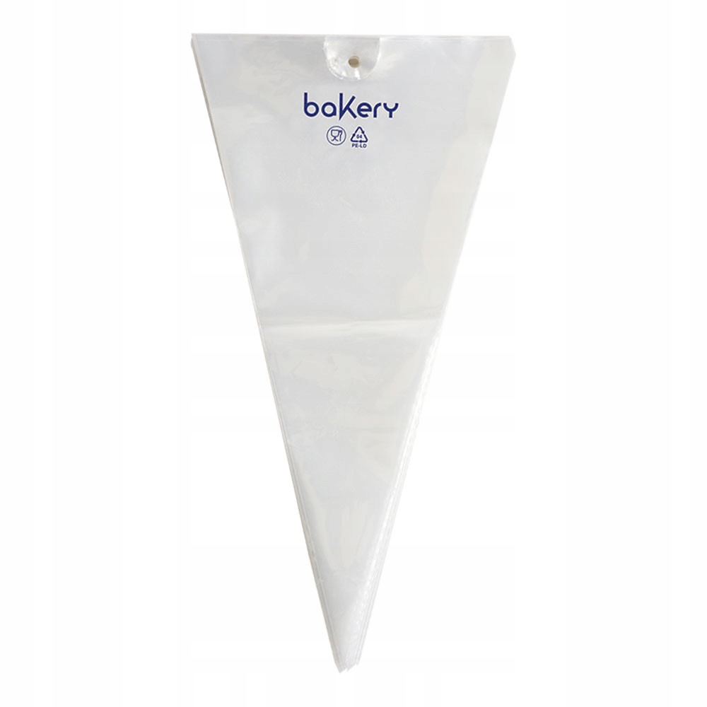 Cukrářský Sáček cukrářská Sáček Jednorázový Velký 46 cm bílý Set 100 ks