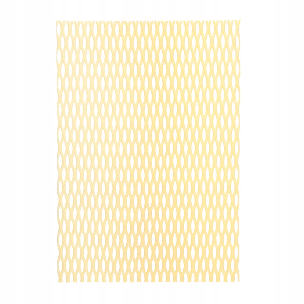 Arkusz Grillage kratka dekoracja ażurowa biała czekolada 11szt