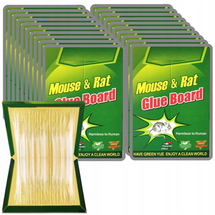 20x MYSZOŁAPKA LEP ŁAPKA PUŁAPKA NA MYSZY SZCZURY Marka Karwil