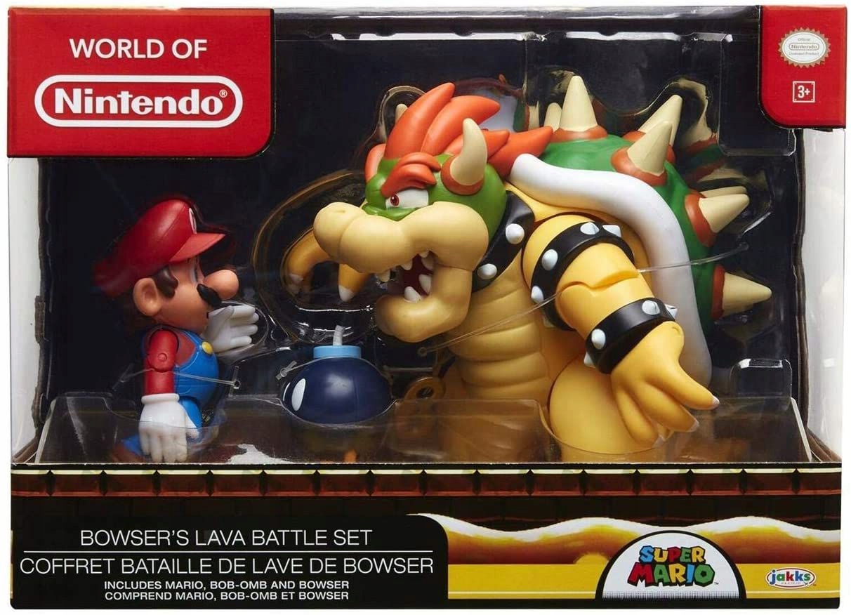 Nintendo Action Figures Assortment Mario Vs. Bow