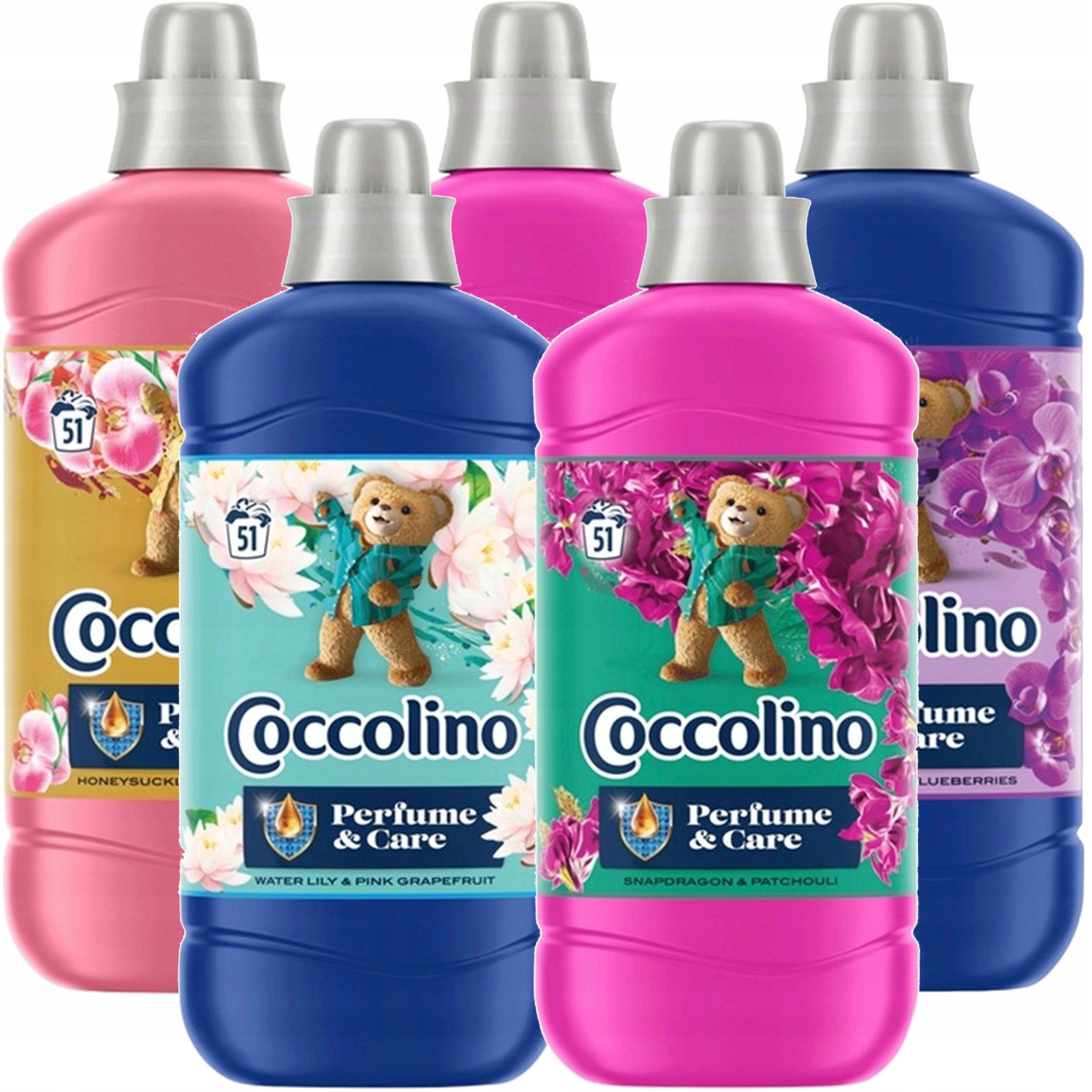 Levně Sada Coccolino Creations Tiare Flowers & Snapdragon 1,275l x5 MIX 6,375l