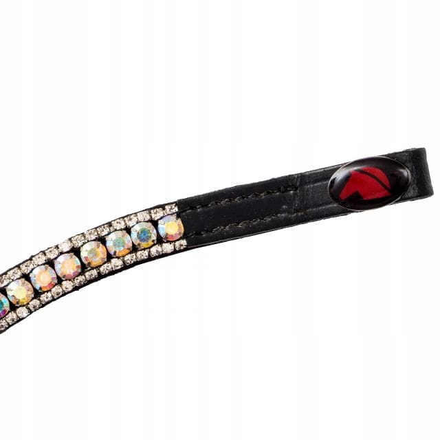 Naczółek START Woden czarny/błyszczący PONY Kod producenta 21010025*BK/SM*PS