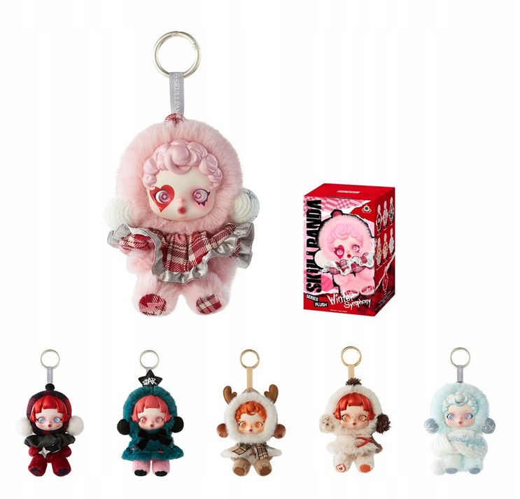 Original Pop Mart Skullpanda Winter Symphony Plush Series