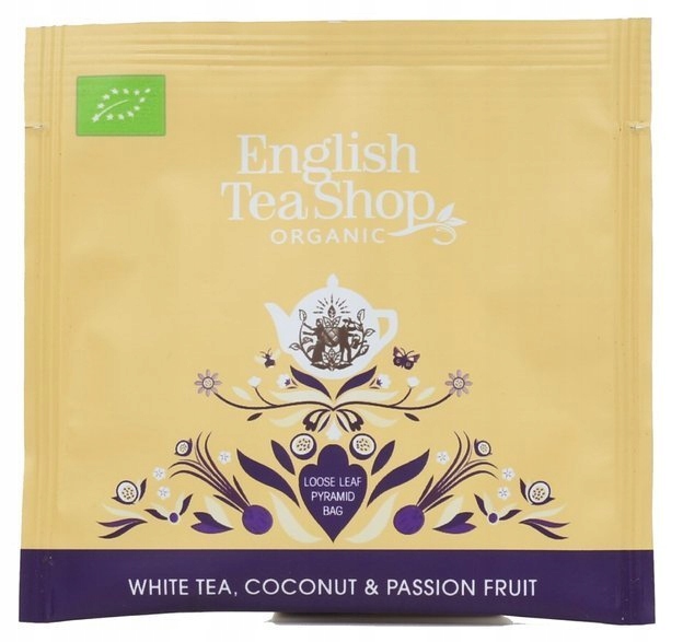 Čaj English Tea Kokos Marakuja 50 x 2 g