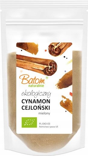 Bio cynamon cejloński mielony ekologiczna przyprawa korzenna 1kg Batom
