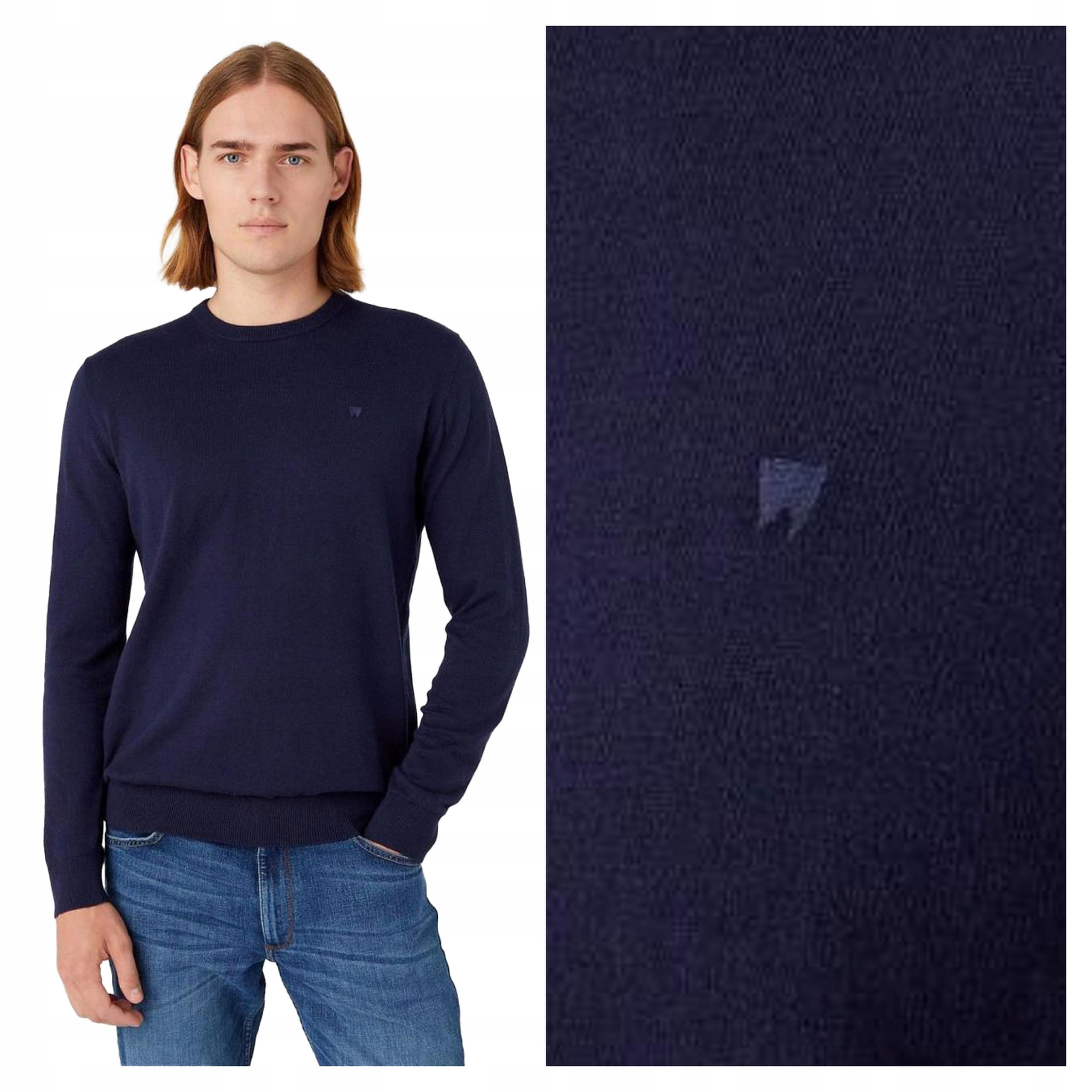 Pánský svetr Wrangler Crewneck Knit S